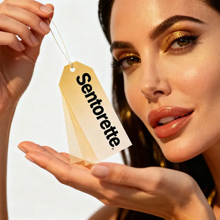 Ambientador de coche exclusivo Sentorette para experiencia personalizada del cliente – atención al detalle y regalo a medida para fidelización