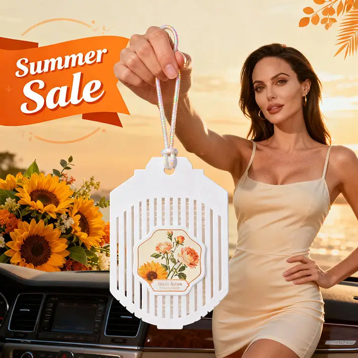 Ambientadores de coche personalizados: premios exclusivos para programas de fidelidad y concursos en tiendas de repuestos